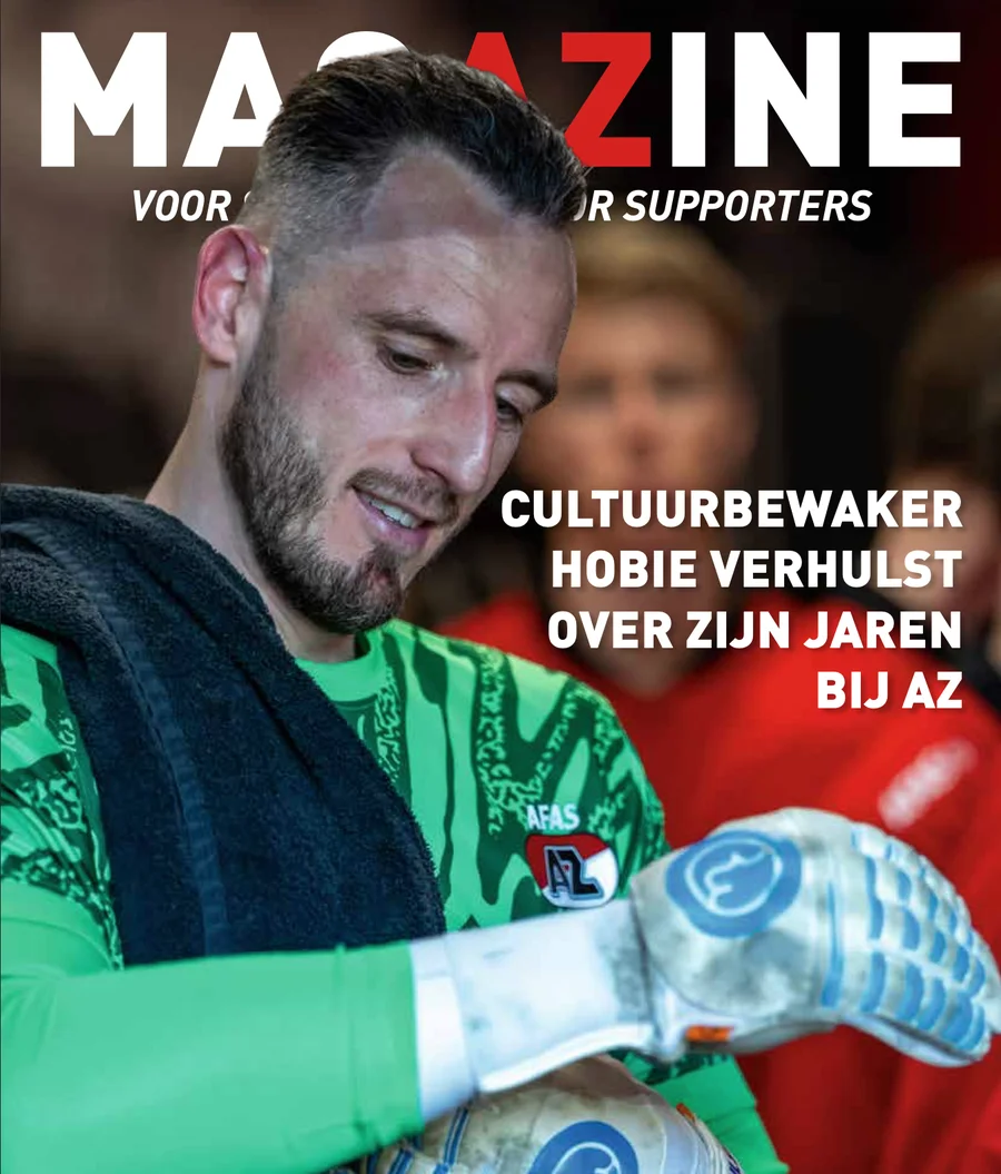 Cover van het nieuwste magAZine