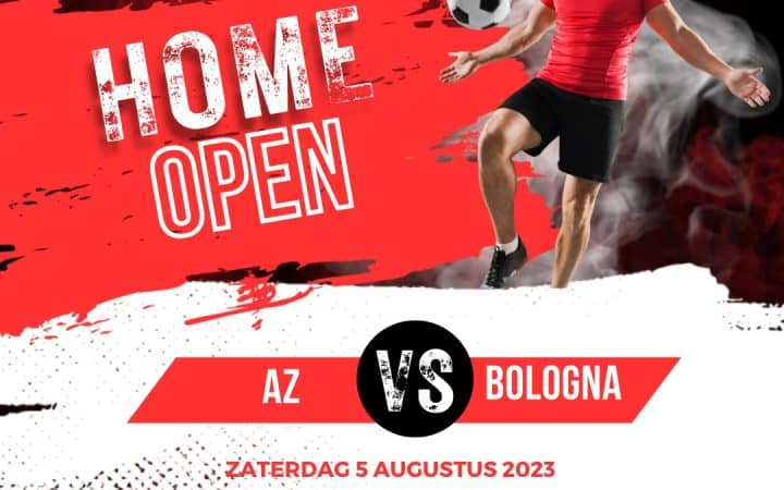 Home as zaterdag na wedstrijd open!